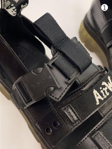 商品画像：サンダル/US7/BLK/AW006/KV11Y/PERSON/右足バックル破損有// 5