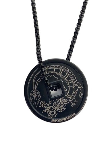 商品画像：ネックレス/--/BLK/トップ有/メンズ 1