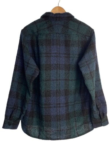 商品画像：タグ付/長袖シャツ/L/ポリエステル/マルチカラー/チェック/4475-7206 2