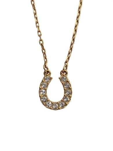 商品画像：ネックレス/--/スワロフスキー/GLD/トップ有/レディース 1