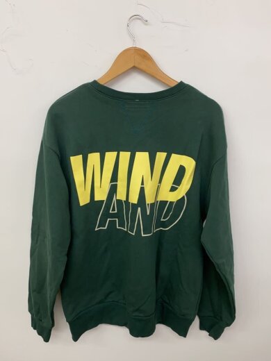 商品画像：スウェット/M/コットン/GRN/プリント/WDS-SEA-Q2-01 2