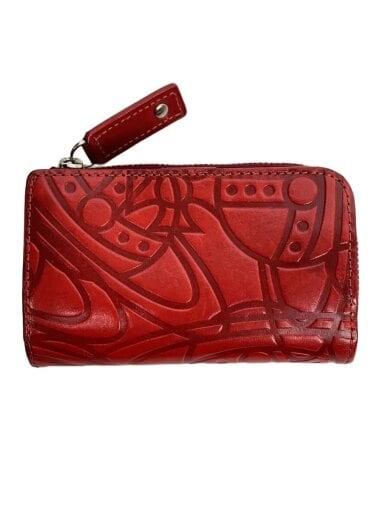 商品画像：キーケース/4連/RED/総柄/レディース 1