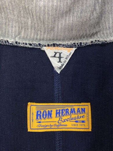 商品画像：フリースベスト/4/ウール/NVY/REGGY2/2AVT-REGGY2-AMF/背面ボア潰れ有 3