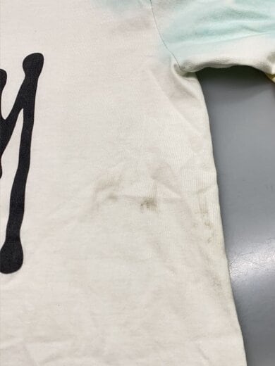 商品画像：長袖Tシャツ/L/コットン/WHT/汚れ有 6