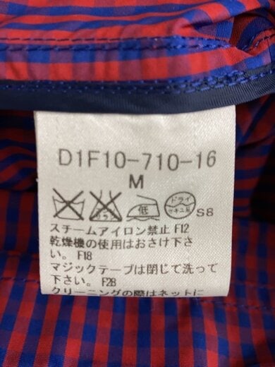 商品画像：ジャケット/M/ポリエステル/RED/チェック/D1F10-710-16 4