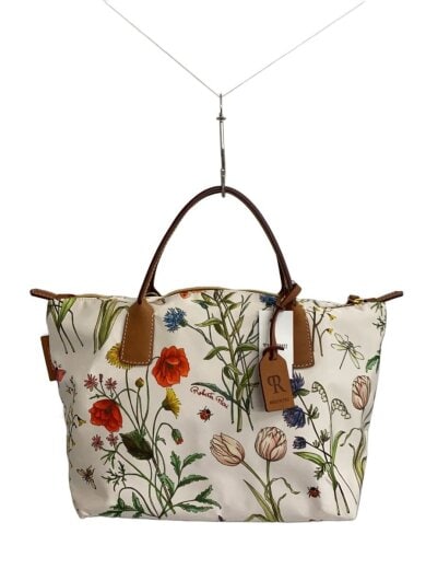 商品画像：トートバッグ/ポリエステル/花柄 1