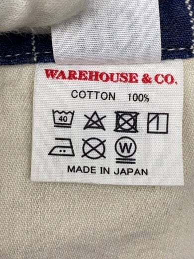 商品画像：オーバーオール/30/コットン/NVY/ストライプ 6