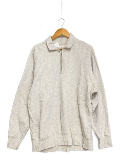 商品画像：24SS/Half Zip Sweatshirt-Off/6/コットン/GRY/無地/CSLM-131// 1