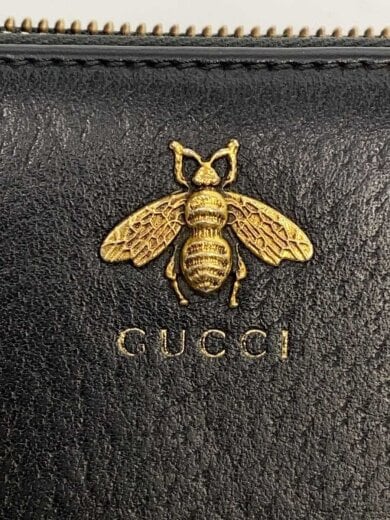 商品画像：長財布/レザー/BLK/小銭入れ汚れ/仕切りダメージ/角擦れ有 3