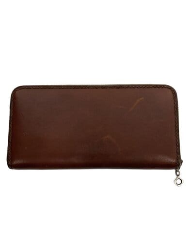 商品画像：GRUNGE LONG WALLET/レザー/BRW/071-04972/擦れ有 2