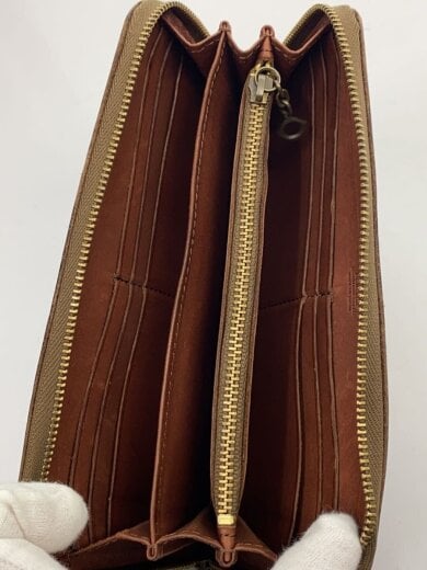 商品画像：GRUNGE LONG WALLET/レザー/BRW/071-04972/擦れ有 4