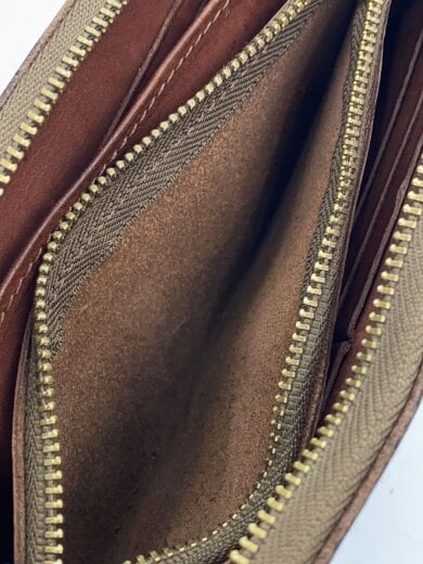 商品画像：GRUNGE LONG WALLET/レザー/BRW/071-04972/擦れ有 5