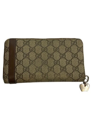 商品画像：長財布/BEG/309757/プリント擦れ/角擦れ/汚れ/コバ/メッキ剥がれ有 2