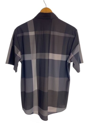 画像：BLACK LABEL CRESTBRIDGE半袖シャツ/M/ポリエステル/BLK/チェック/51M12-122-27//2