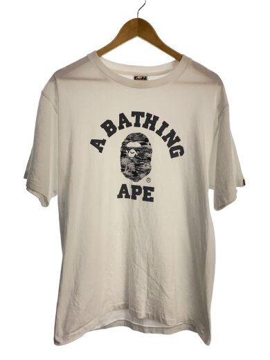 商品画像：Tシャツ/L/コットン/WHT/001TEL301025M// 1