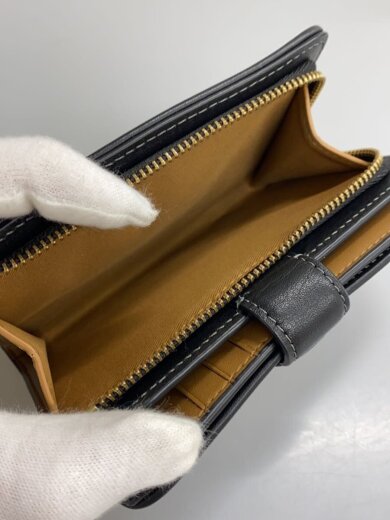 商品画像：タビー ミディアムウォレット/レザー/BLK/レディース/CA193 5