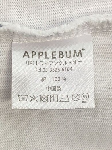 商品画像：Tシャツ/M/コットン/WHT/プリント 4