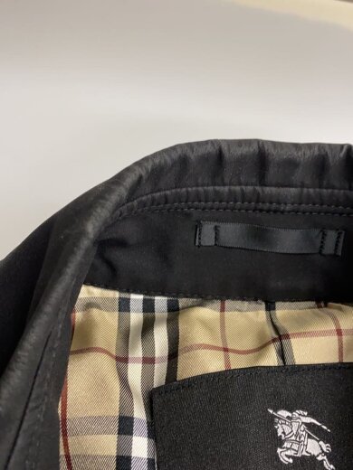 商品画像：トレンチコート/L/ポリエステル/BLK/BMA07-100-09/やや襟汚れ有 6