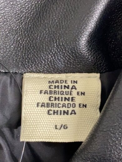 商品画像：レザージャケット・ブルゾン/L/羊革/BLK/無地/PC9-005Z9-0000 4