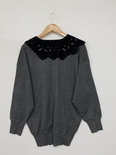 商品画像：ニット・セーター/FREE/コットン/GRY/21-080-200-4232-3-0 2