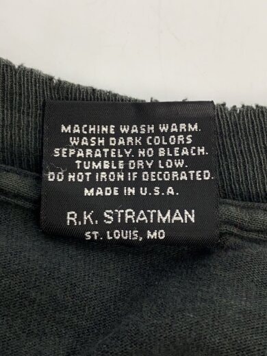 商品画像：Tシャツ/L/コットン/GRY/USA製/シングルステッチ/破れ/穴あき有 4