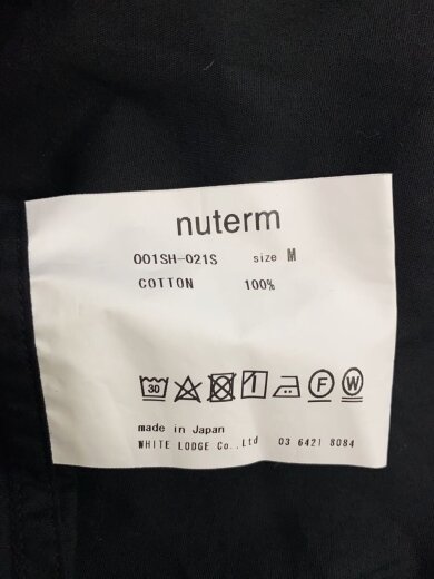 商品画像：長袖シャツ/M/コットン/BLK/001SH-021S 4