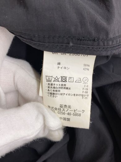 商品画像：snow peak/マウンテンパーカ/M/コットン/BLK/UR-JK-23SU701// 4