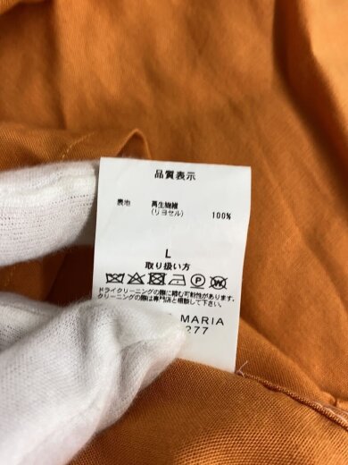 商品画像：WACKO MARIA/長袖シャツ/L/--/ORN/無地/22FW-WMS-OC05// 4