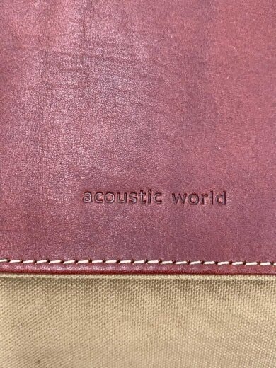 商品画像：acoustic world/ショルダーバッグ/キャンバス/KHK// 5