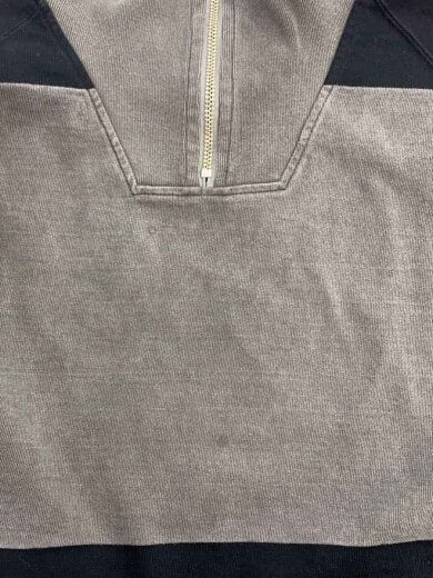 商品画像：OVERDYE STRIPE HALF ZIP/L/コットン/GRY/CES28CS19// 7