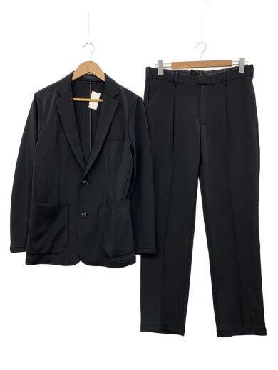 商品画像：セットアップ/L/ポリエステル/BLK/672-4118202/汚れ有// 1