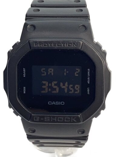 商品画像：クォーツ腕時計・G-SHOCK/デジタル/ラバー/BLK/BLK/DW-5600BB-1JF// 1