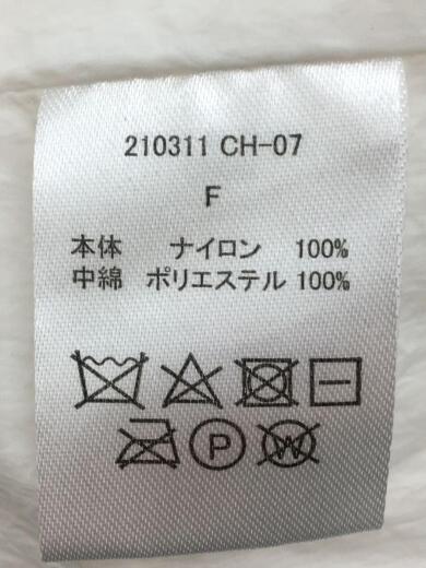 画像：その他ブランドパーカー/FREE/ナイロン/WHT/無地/210311 CH-074