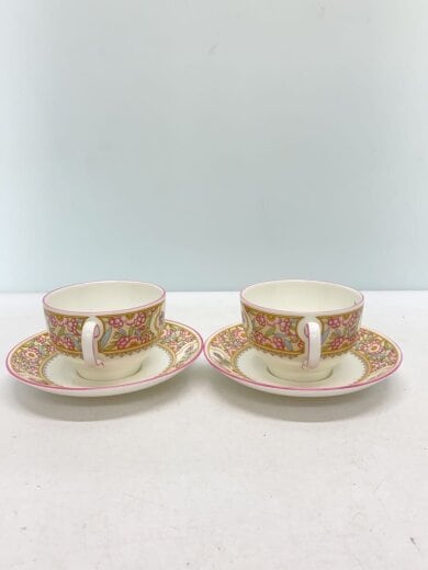 商品画像：カップ&ソーサー/4点セット/WHT 2