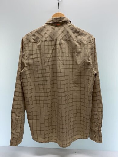 商品画像：Lenni Longsleeve Shirt_長袖シャツ/L/ポリエステル/KHK/チェック/1015-01460 2