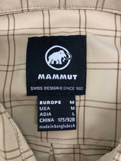 商品画像：Lenni Longsleeve Shirt_長袖シャツ/L/ポリエステル/KHK/チェック/1015-01460 3