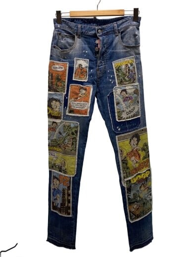 商品画像：ボトム/36/コットン/BLU/総柄/s75lb0907s30342 1