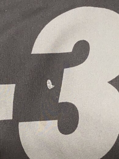 商品画像：ウォームアップジャケット/XL/ポリエステル/BLK/総柄/716129-010// 9