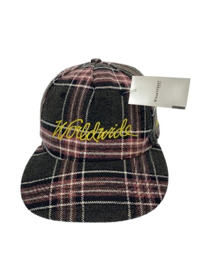 商品画像：SYUSSYHATS/キャップ/FREE/ウール/マルチカラー/グレンCK/メンズ 1