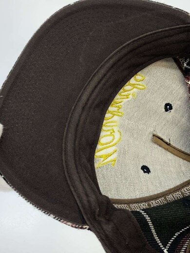 商品画像：SYUSSYHATS/キャップ/FREE/ウール/マルチカラー/グレンCK/メンズ 6