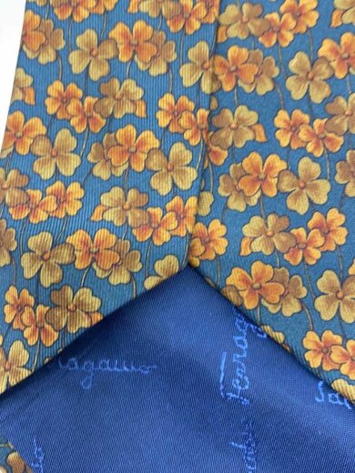 商品画像：ネクタイ/シルク/BRW/花柄/メンズ 4