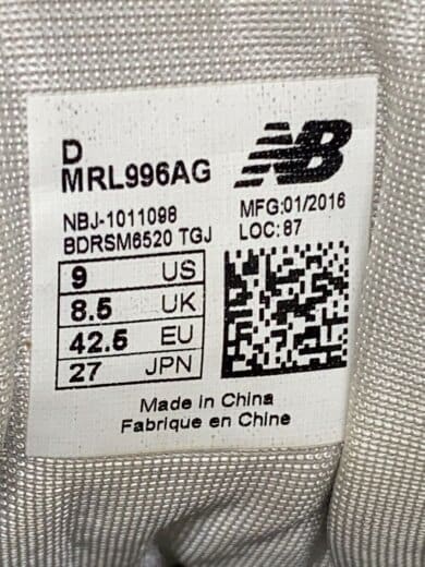 商品画像：MRL996/グレー/27cm/GRY 5