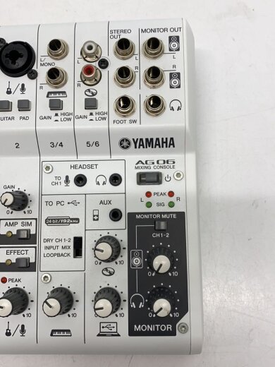 商品画像：AG06 ミキサー/AG06 3