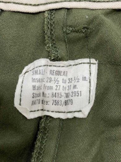 商品画像：カーゴパンツ/S/ナイロン/GRN/DSA100-74-C-1106 4