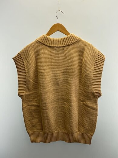 商品画像：ニットベスト(厚手)/XL/コットン/BEG/SC2210-KN02 2