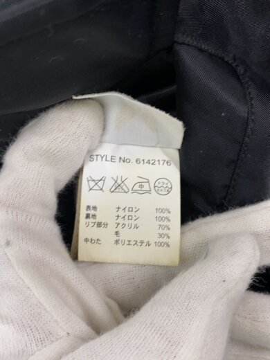 商品画像：MA-1/フライトジャケット/M/ナイロン/BLK/無地/6142176 4