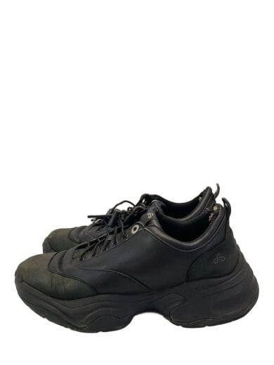 商品画像：ローカットスニーカー/27cm/BLK/22B-1A05AR1-90L/アッパー汚れソール減り内側破れ 1