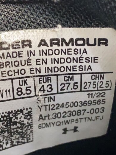 商品画像：ローカットスニーカー/27.5cm/BLK/3023087-003 5