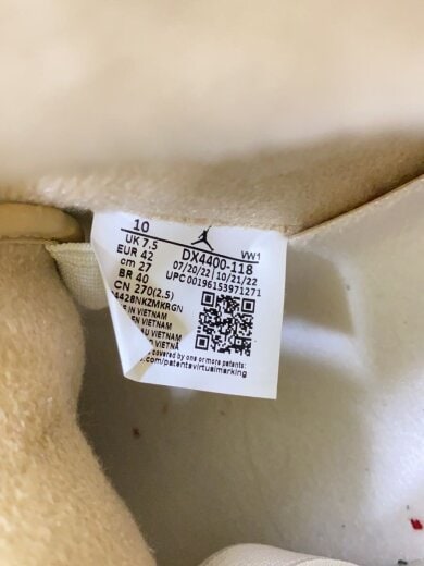 商品画像：AIR JORDAN 2 RETRO_エアジョーダン 2 レトロ/27cm/BEG 5