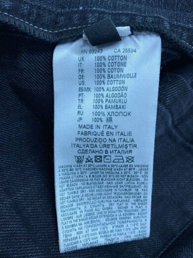 商品画像：ベスト/S/コットン/BLK 5